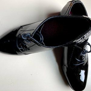 Munro Ramsey black patent dressy oxford, 9.5M